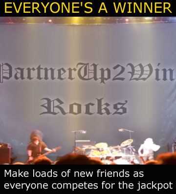 This PartnerUp2Win rock concert rocks!