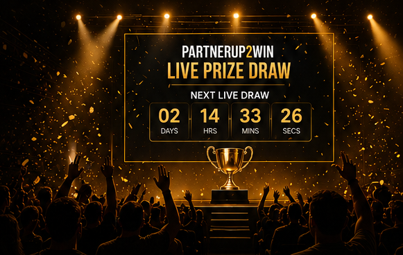 PartnerUp2Win Live Prize Draw